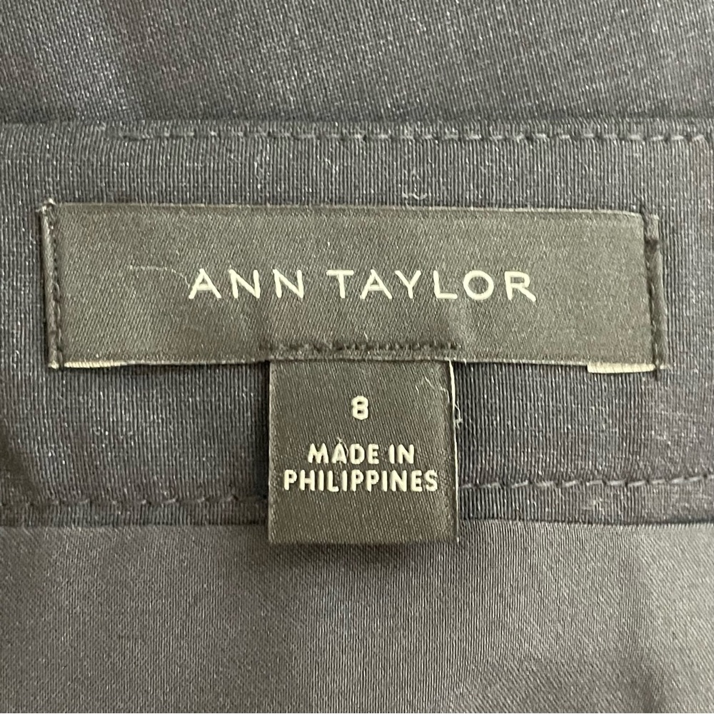 Ann Taylor | Charcoal Gray Wool Blend Pencil Skirt New - Picture 6 of 9